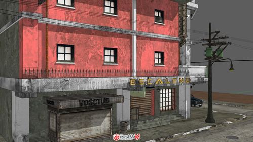 探尋復古街道建筑之美 SketchUp模型庫精品區指南